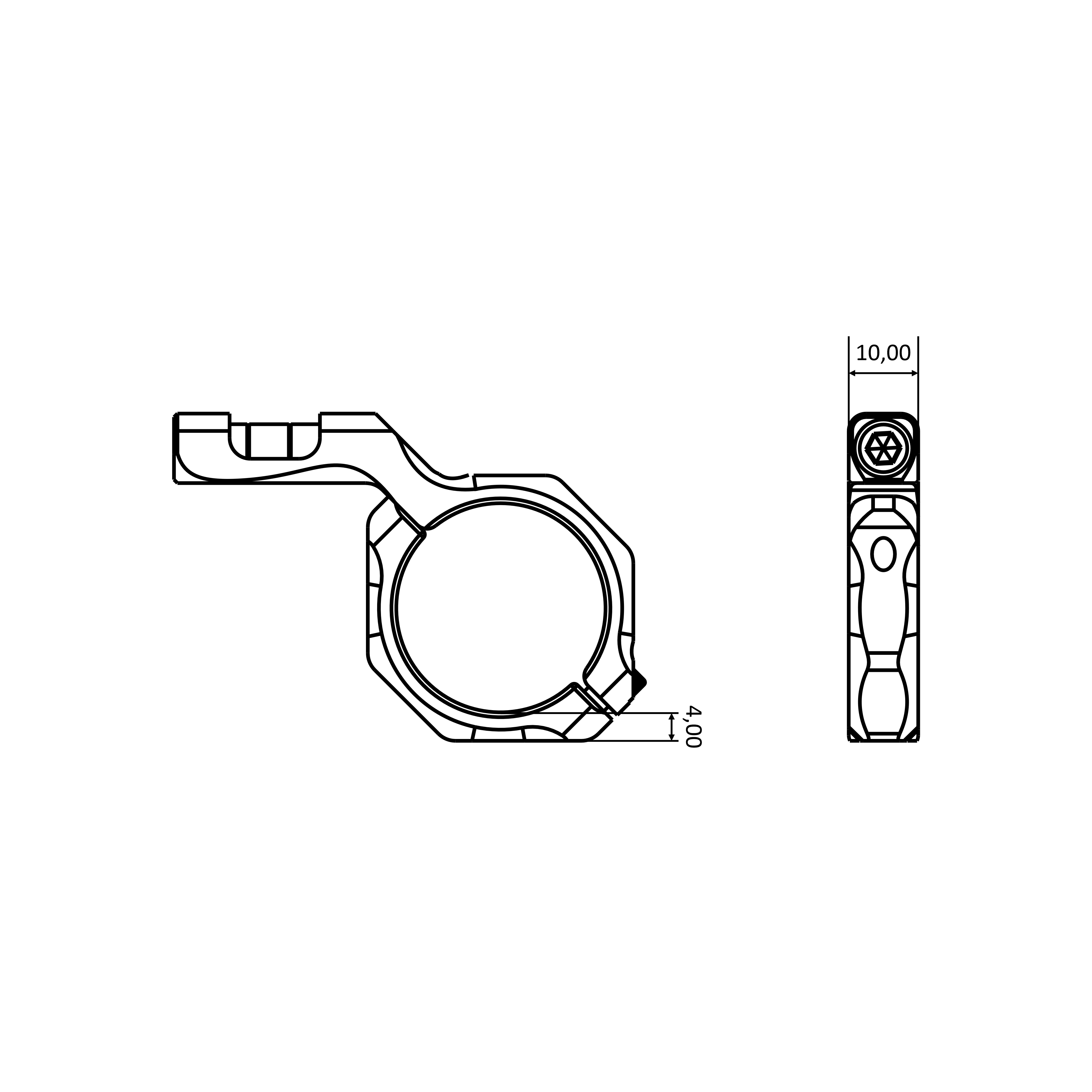 Рівень на трубу прицілу LV-03