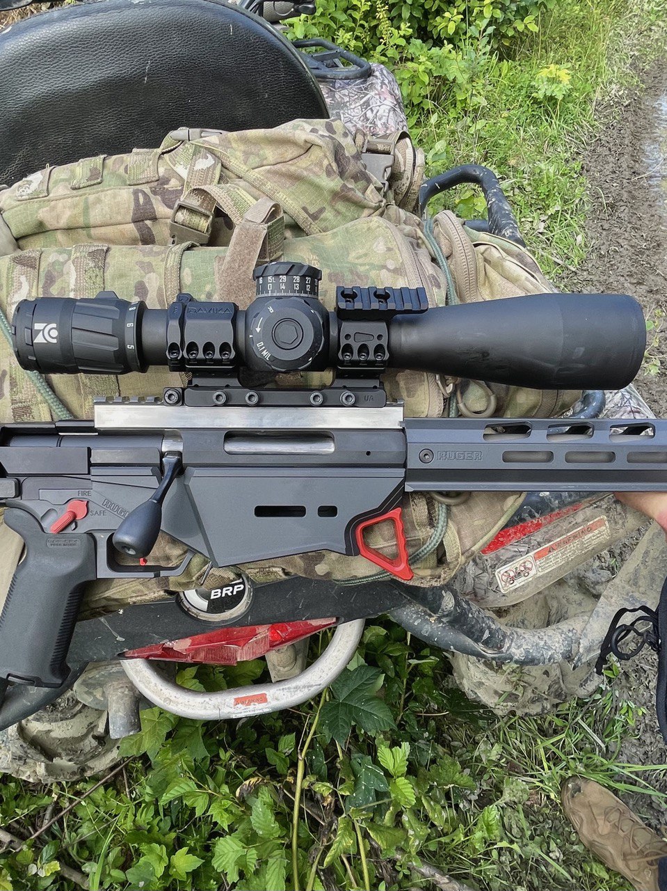 Кріплення для прицілу MSM-01 на гвинтівці Ruger Precision Rifle