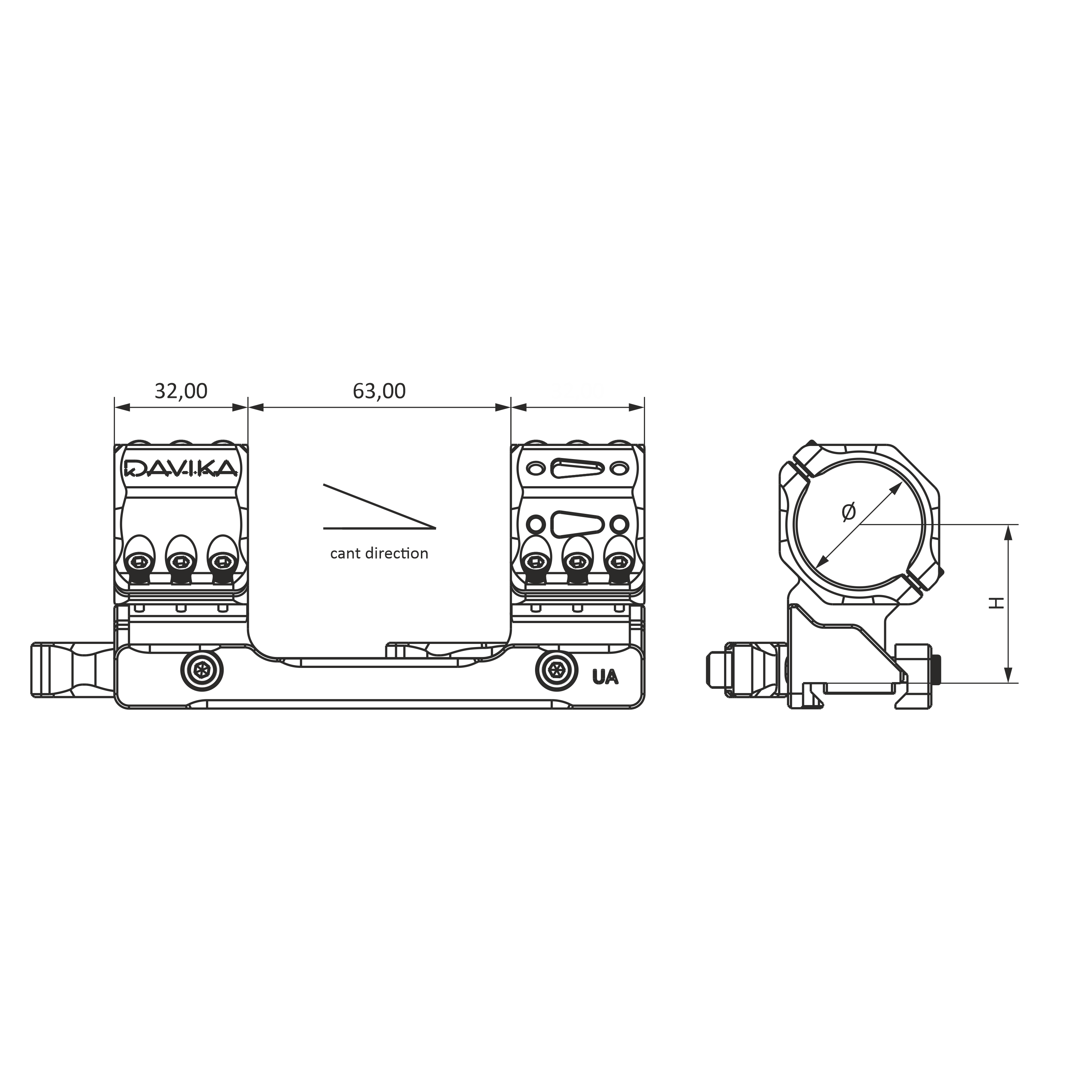 Креслення швидкознімного моноблоку MSM-03