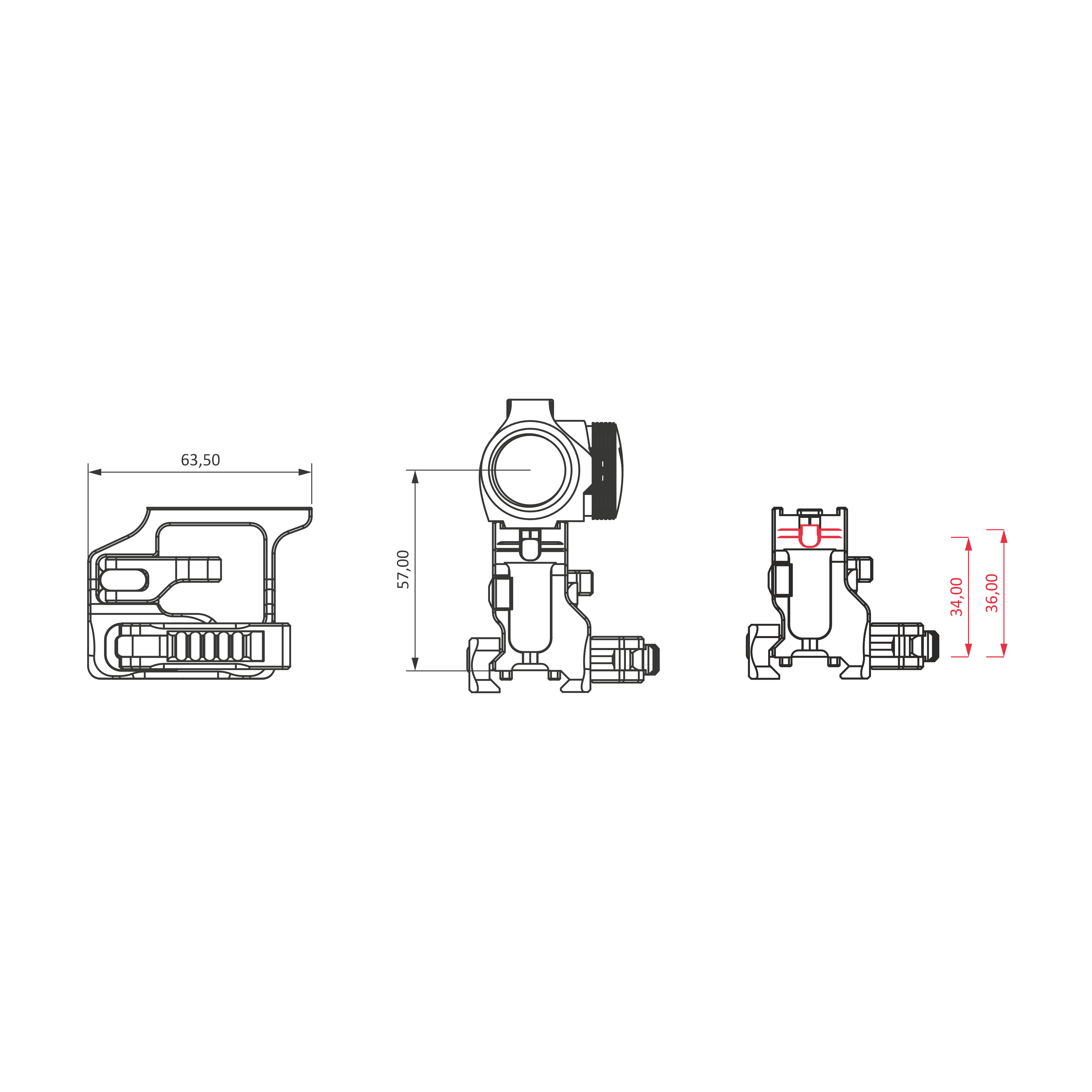 RDM-01 Кріплення для прицілу Aimpoint Micro