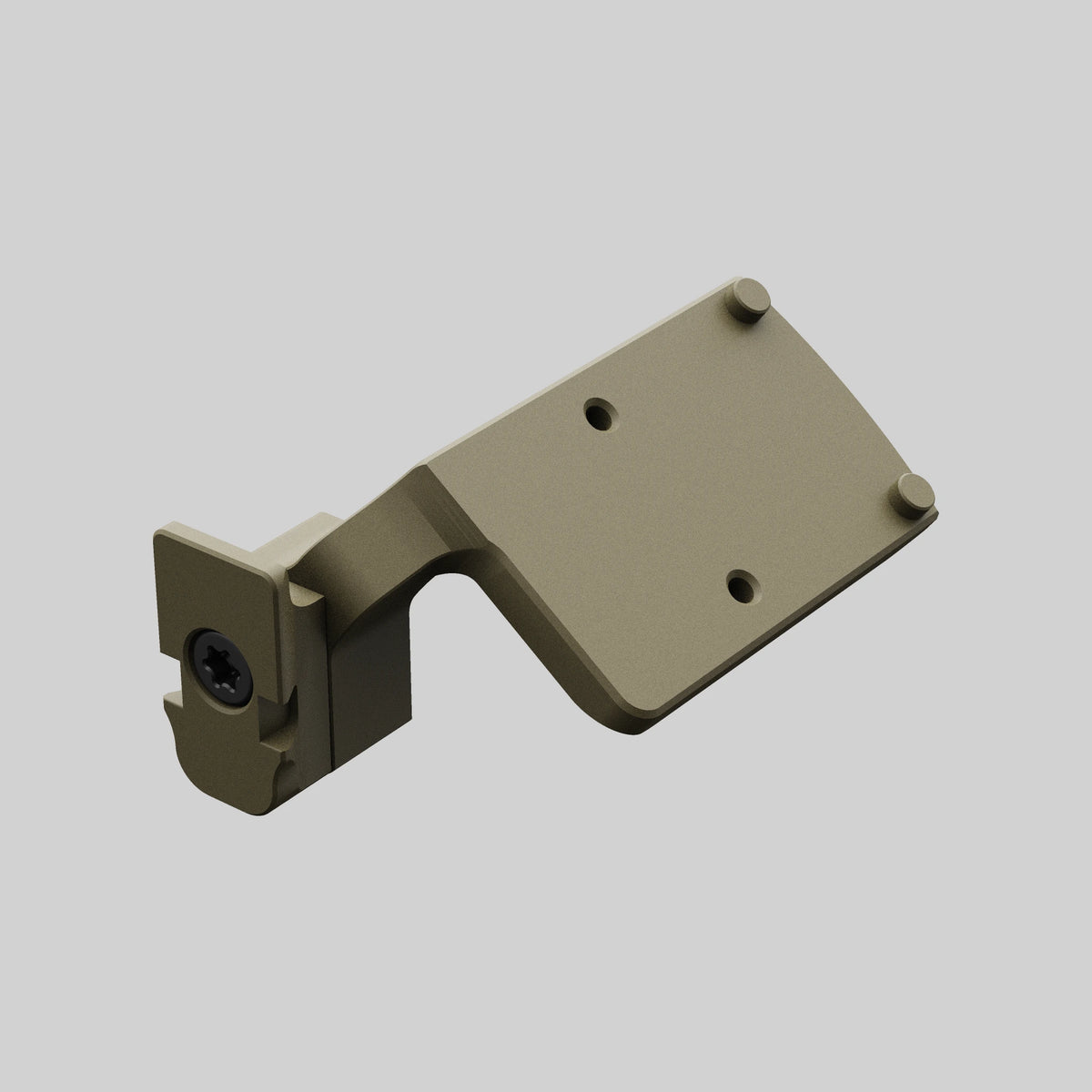 Адаптер DAVIKA FP-02-DQD у кольорі FDE, вид три чверті