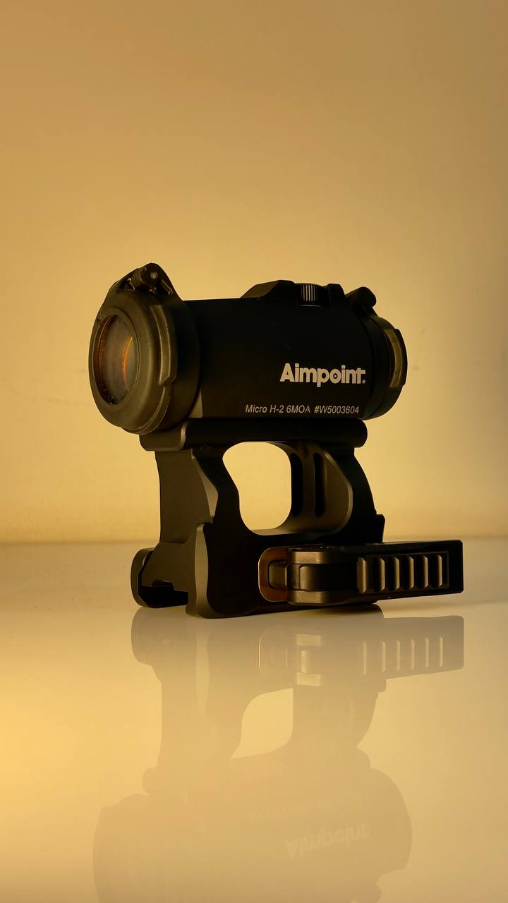 Швидкозʼємне кріплення для прицілу RDSM-02 з профілем кріплення Aimpoint Micro