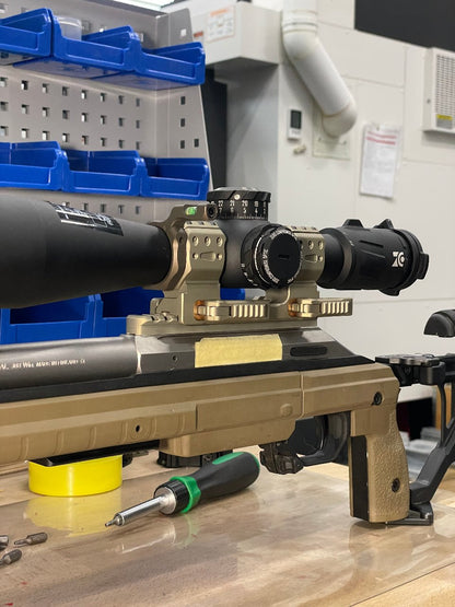 Швидкознімний моноблок MSM-03 х прицілом ZCO на карабіні Tikka T3X