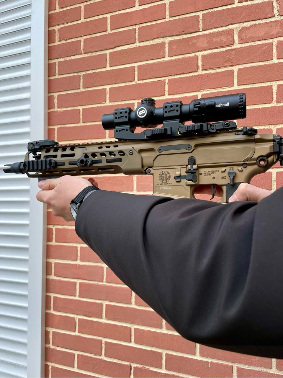 Швидкознімний моноблок з виносом MSM-04, приціл Bushnell, карабін Sig Sauer MCX