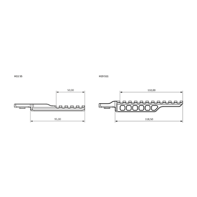 PR-02 Планка Пікатінні SMAI RDM