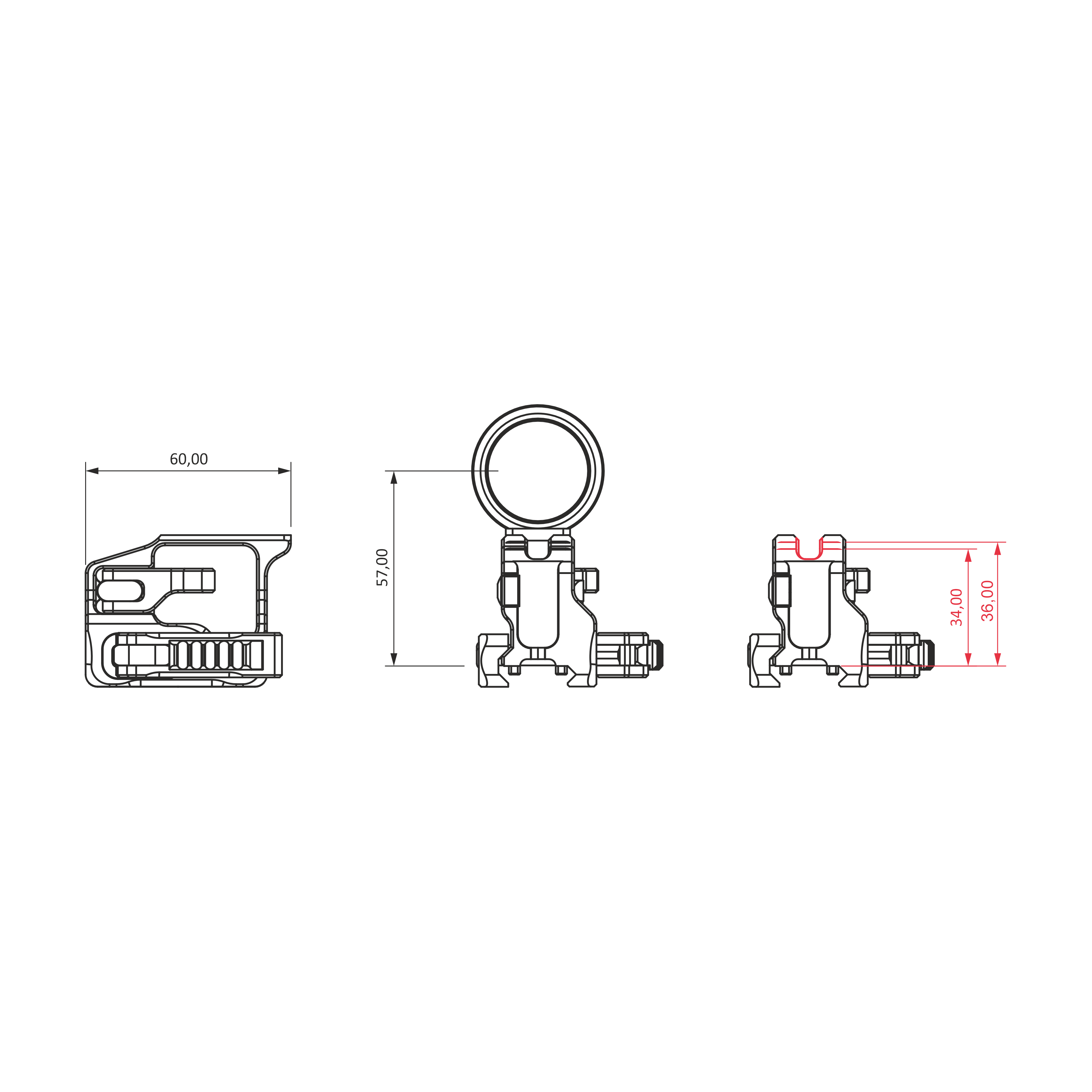 RDM-02 Кріплення для прицілу Trijicon MRO