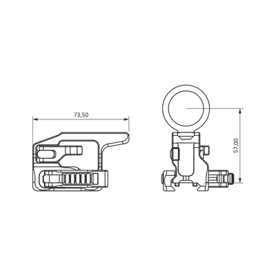 RDM-05 Кріплення для прицілу Primary Arms Micro Prism