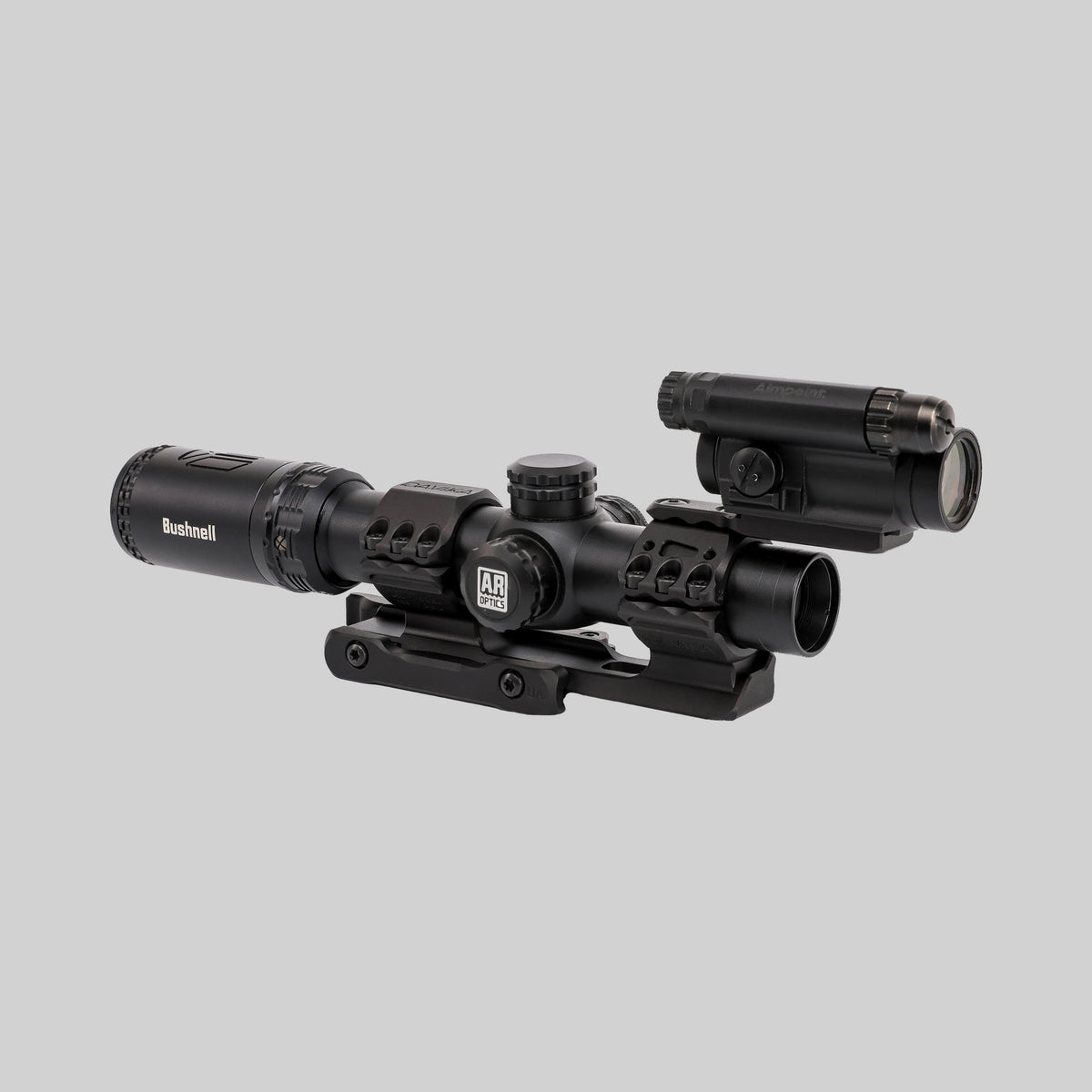 Живе фото: адаптер FP-01-SMAI-A з коліматором Aimpoint Micro на моноблоці MSM-04-QD