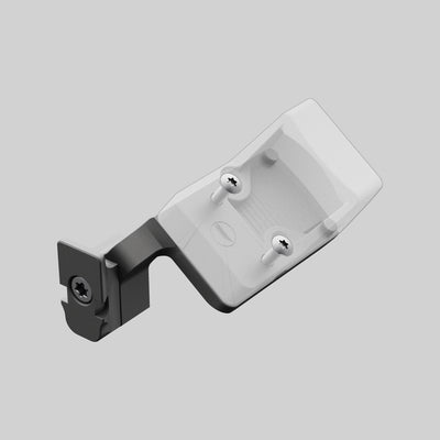 Адаптер DAVIKA FP-02-DQD чорний із встановленим коліматорним прицілом Trijicon RMR