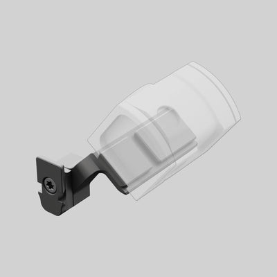 Адаптер DAVIKA FP-03-DQD чорний із встановленим коліматорним прицілом Aimpoint ACRO
