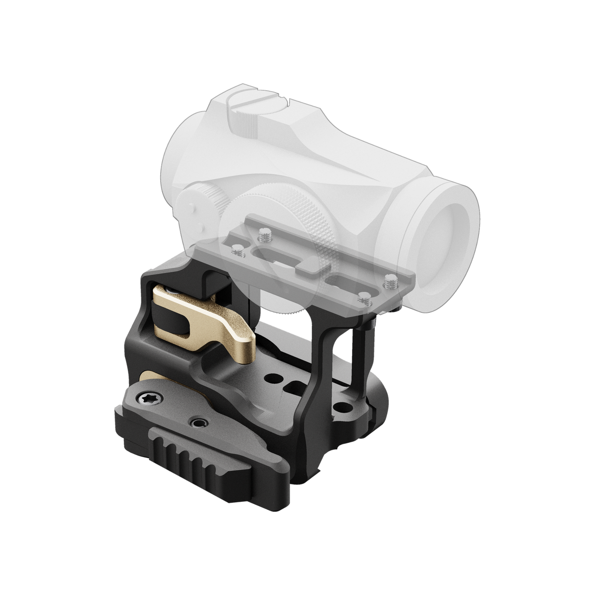 Кріплення DAVIKA RDM-01-QD з коліматорним прицілом Aimpoint Micro